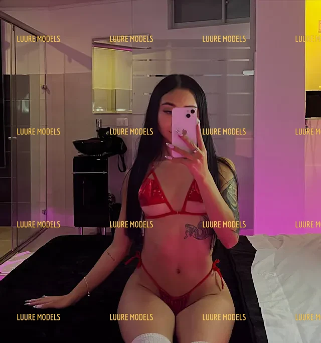 Foto da modelo