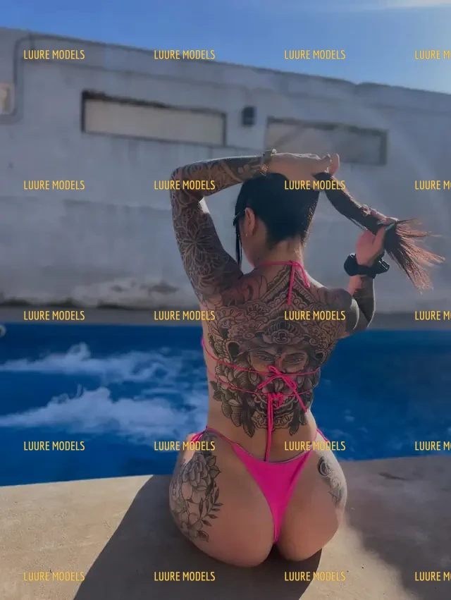 Foto da modelo