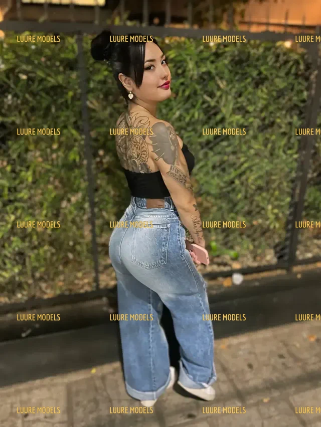 Foto da modelo
