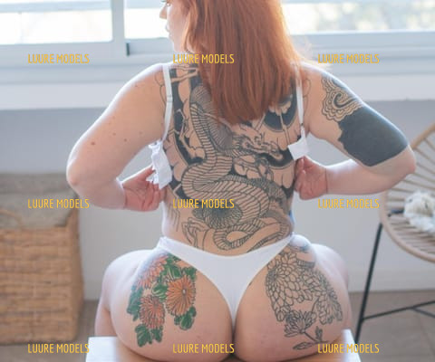 Foto da modelo