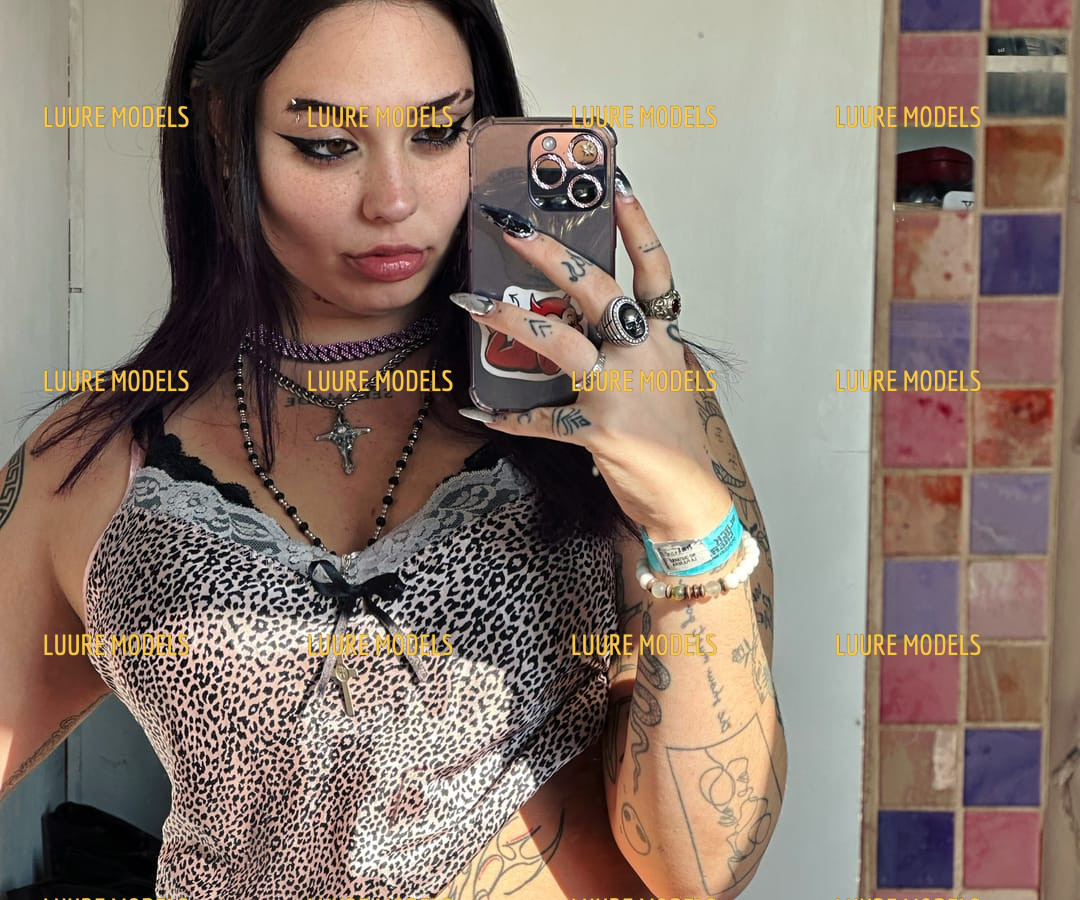 Foto da modelo